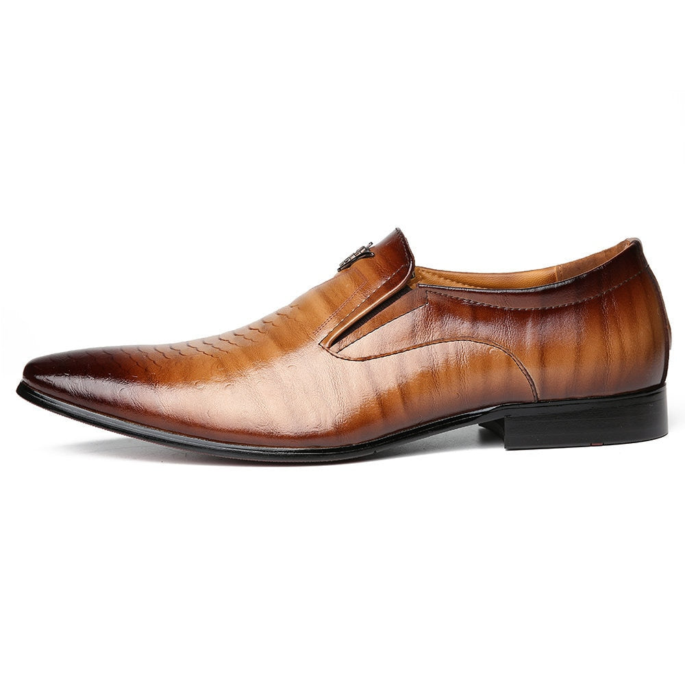 Men Retro Dress Shoes-High Quality Leather