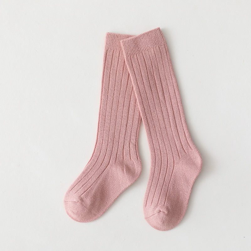 Premium Winter Knitted Socks Cotton Spandex Breathable Stripe Baby Socks, Unisex