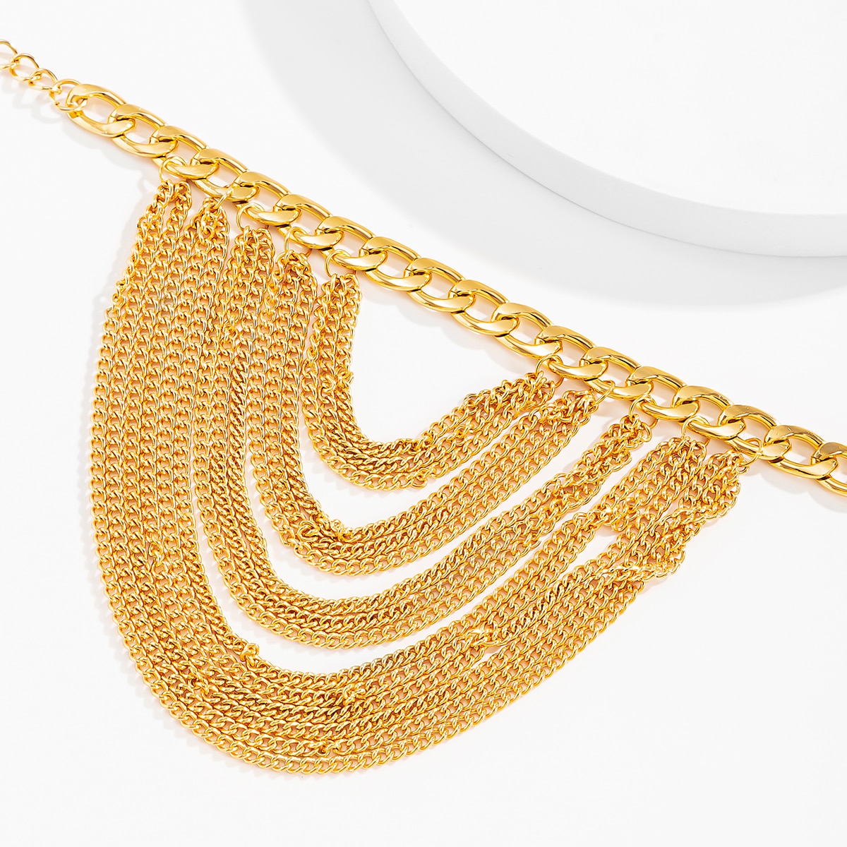 Multilayer Chain Ankle Bracelets High Heel Accessories