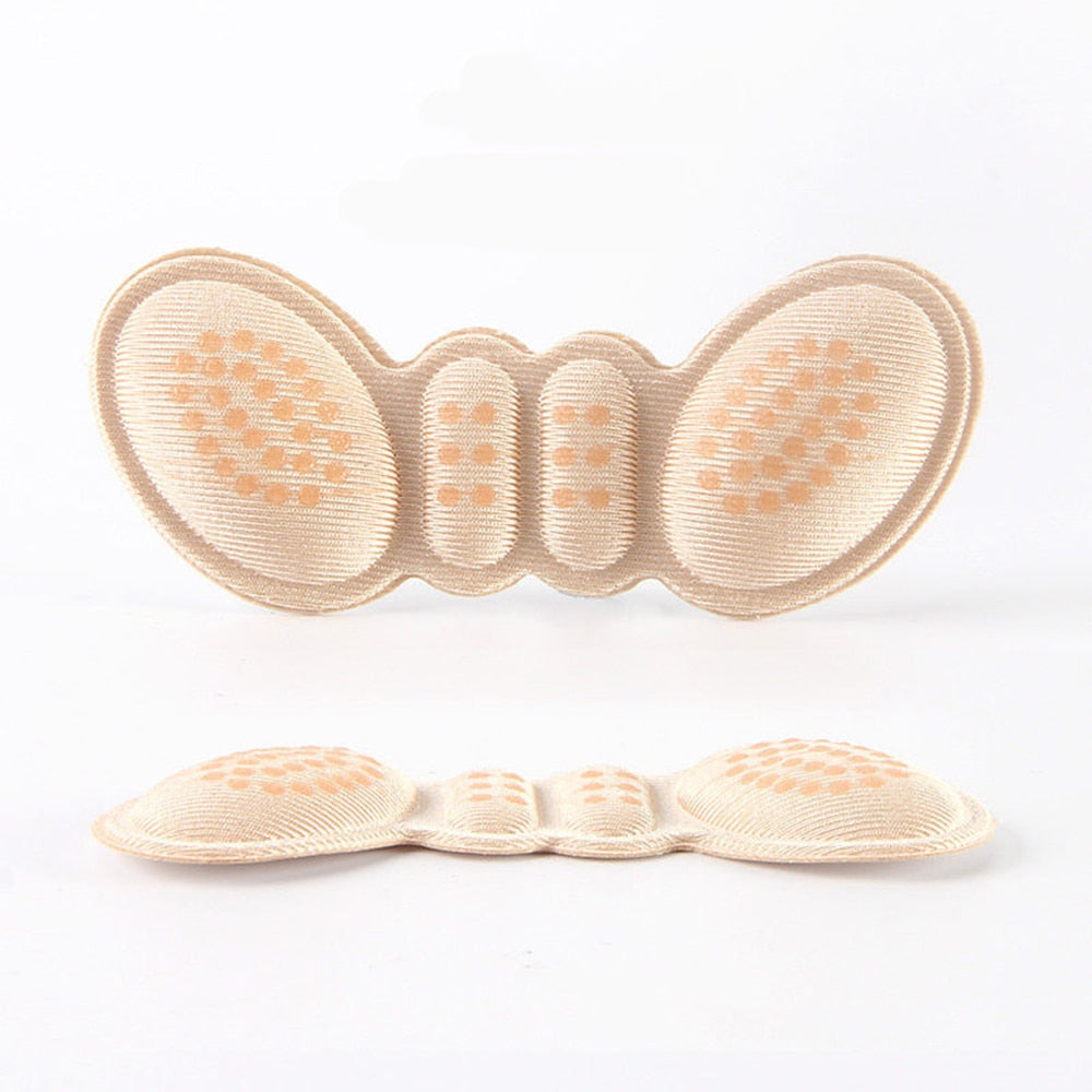 Self-Adhesive Stylish Silicone Heel Protection Pads for Women Shoes