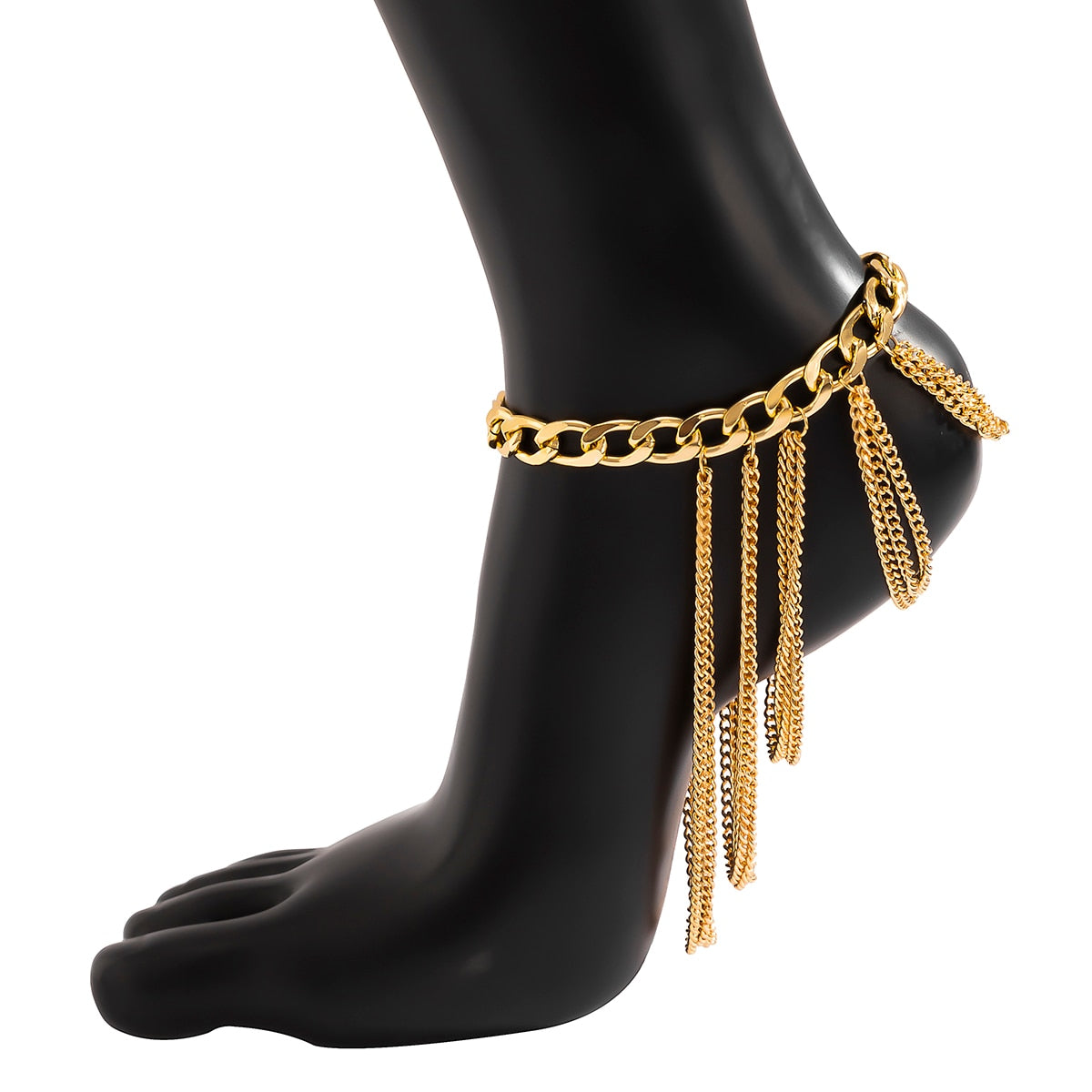 Multilayer Chain Ankle Bracelets High Heel Accessories