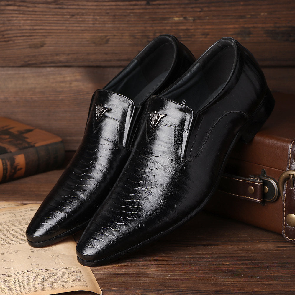 Men Retro Dress Shoes-High Quality Leather