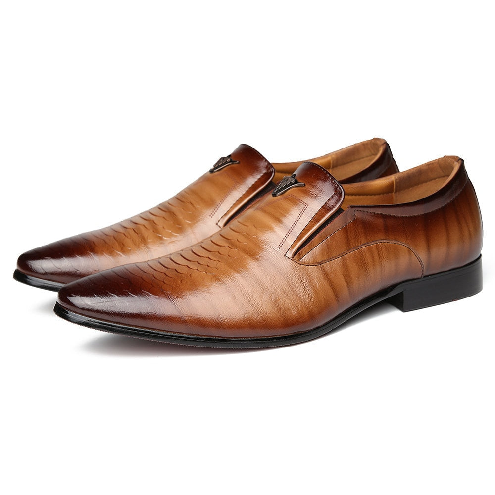 Men Retro Dress Shoes-High Quality Leather