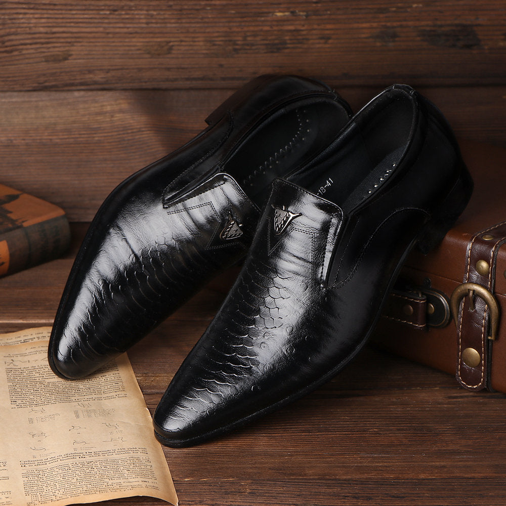 Men Retro Dress Shoes-High Quality Leather