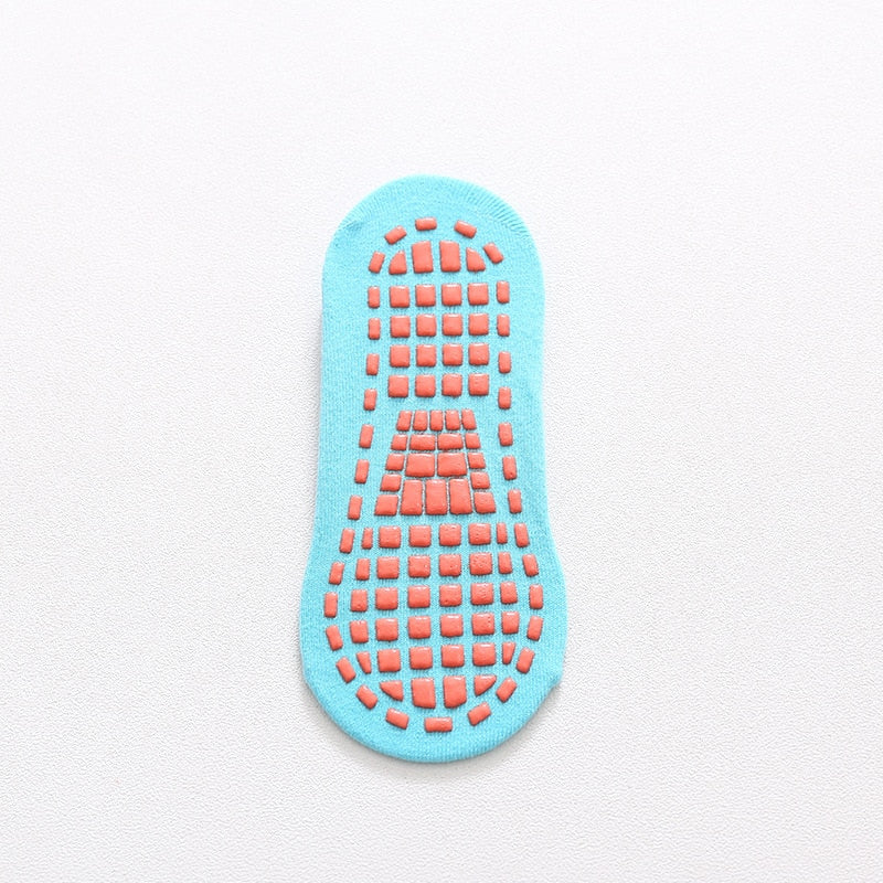 Non-Slip Slippers Cotton Socks, Unisex Anti Slip Low Cut Elastic Socks