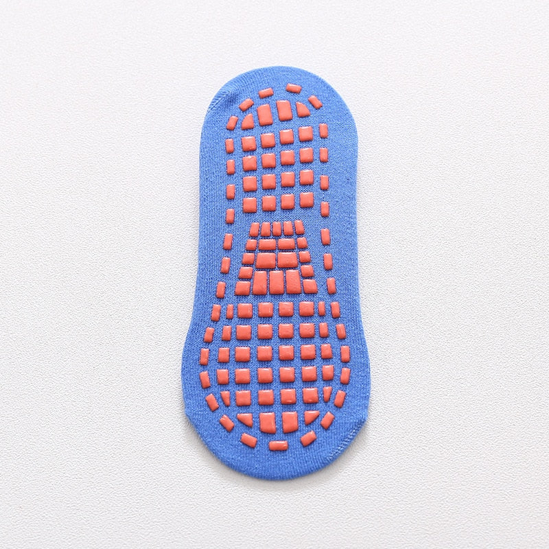 Non-Slip Slippers Cotton Socks, Unisex Anti Slip Low Cut Elastic Socks