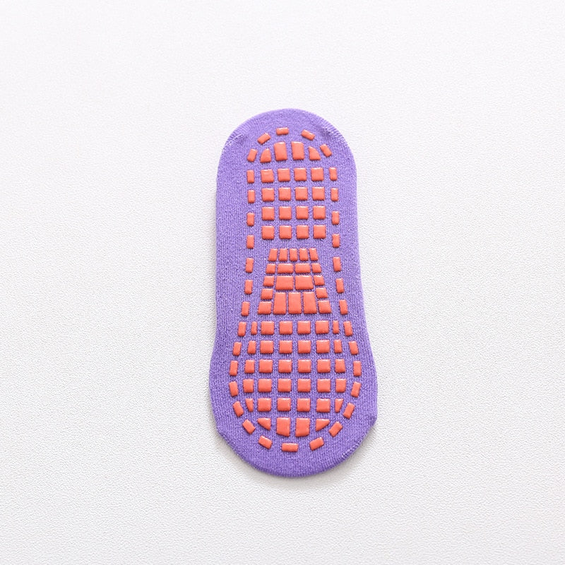 Non-Slip Slippers Cotton Socks, Unisex Anti Slip Low Cut Elastic Socks