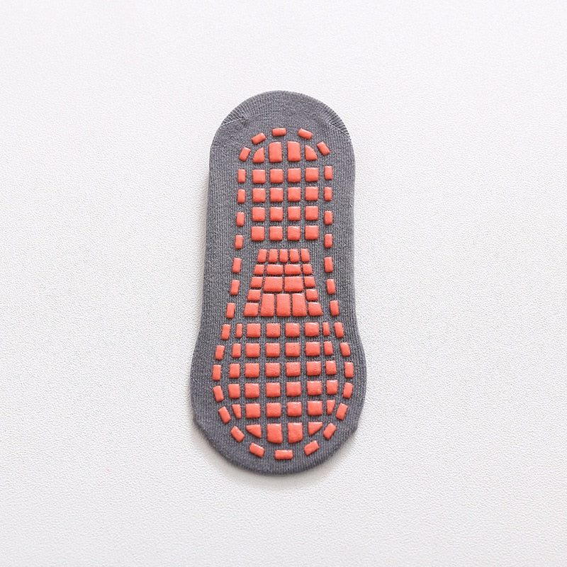 Non-Slip Slippers Cotton Socks, Unisex Anti Slip Low Cut Elastic Socks