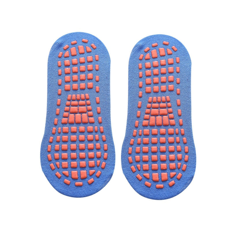 Non-Slip Slippers Cotton Socks, Unisex Anti Slip Low Cut Elastic Socks