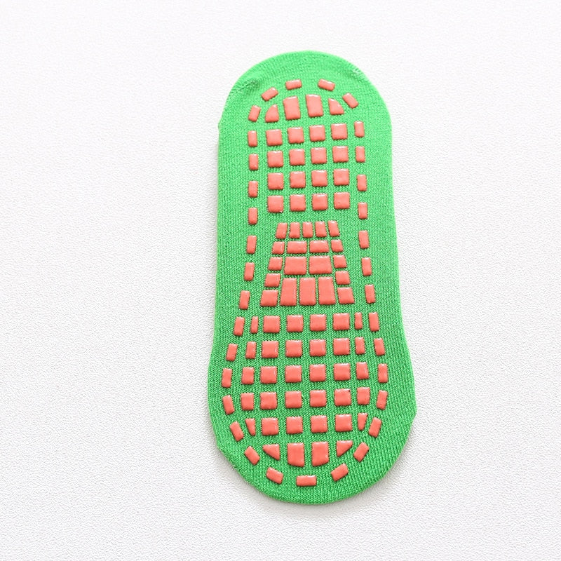 Non-Slip Slippers Cotton Socks, Unisex Anti Slip Low Cut Elastic Socks