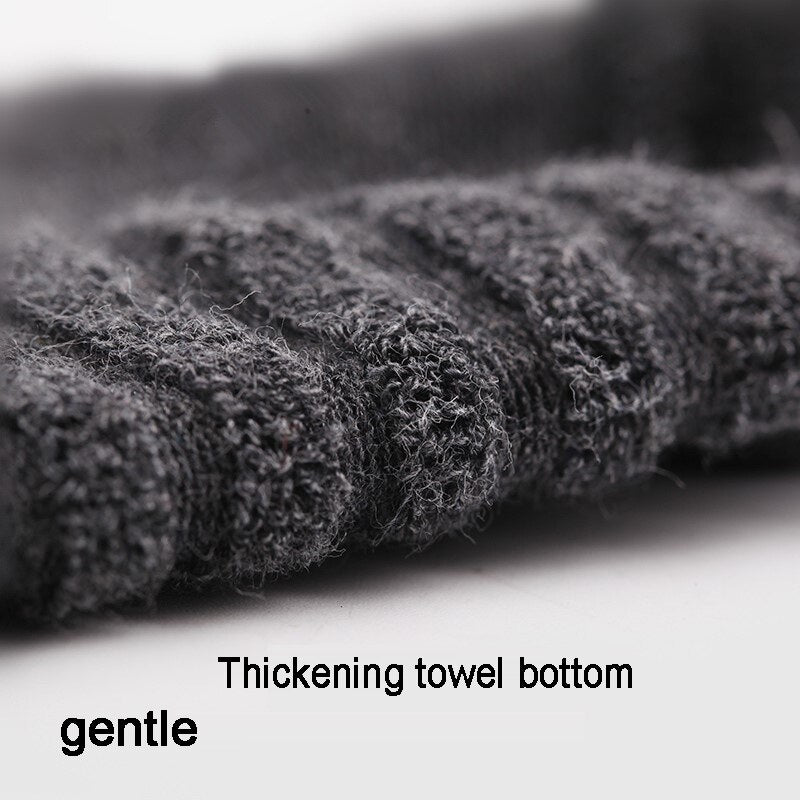 5 Pairs Anti-Slip Men's Fashion Towel Bottom Cotton Sport Socks