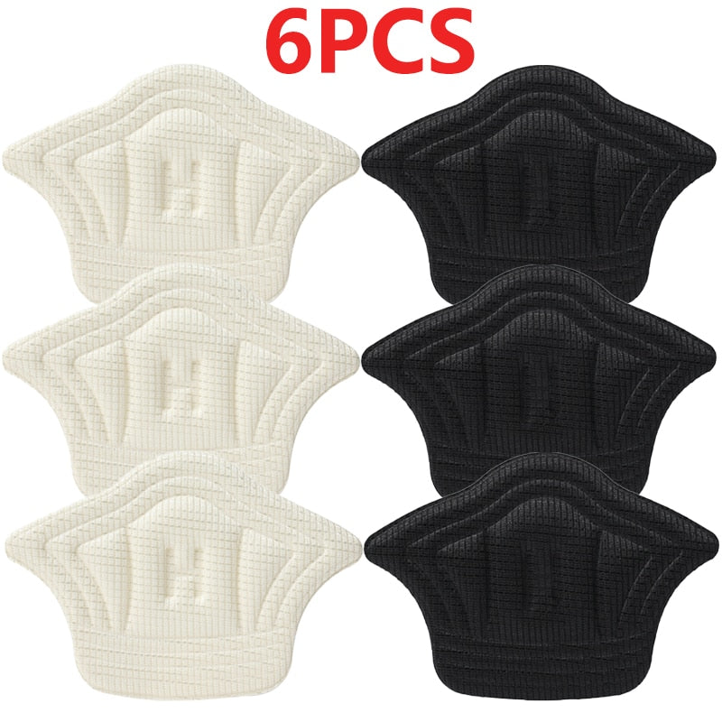 6pcs Sneakers Heel Protector Shoe Pads, Adjustable Insole Pad
