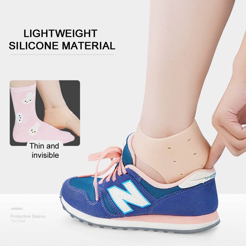Silicone Chapped Foot Care Tool Heel Sock