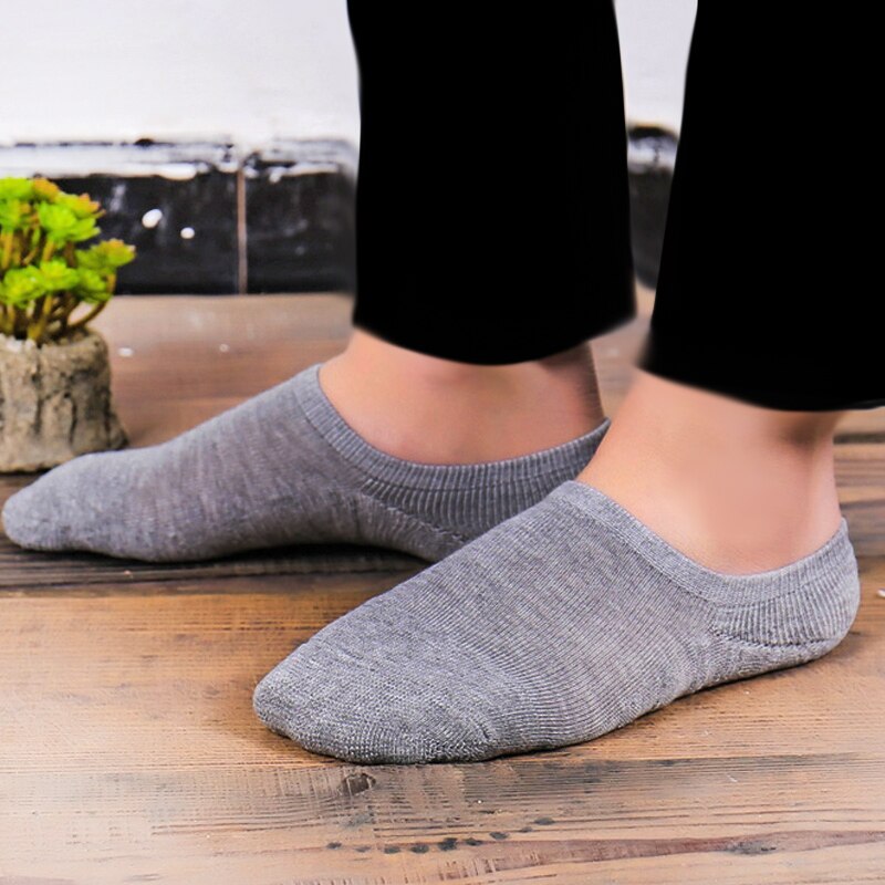 5 Pairs Anti-Slip Men's Fashion Towel Bottom Cotton Sport Socks