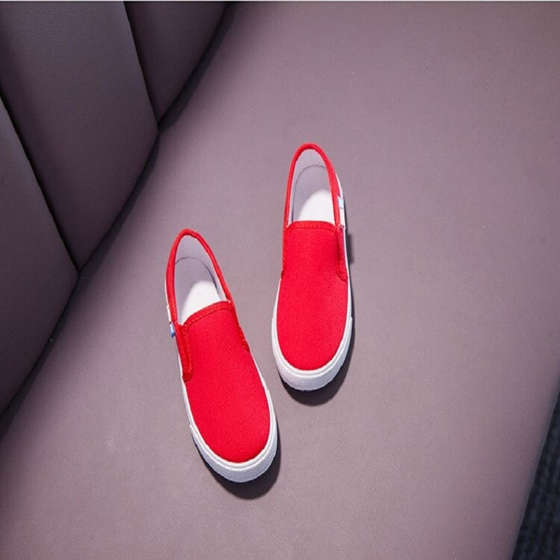 Children Shoes for Boys/Girls. Solid Color Sneakers, Simple, Breathable, Non-slip