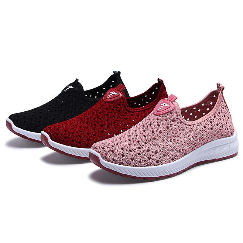 Women's Sports Sneakers - Breathable Comfortable