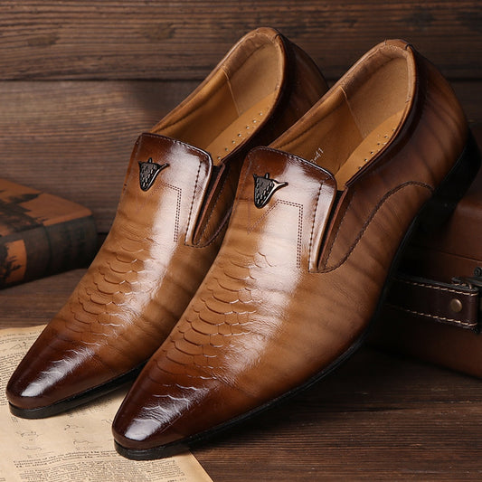 Men Retro Dress Shoes-High Quality Leather