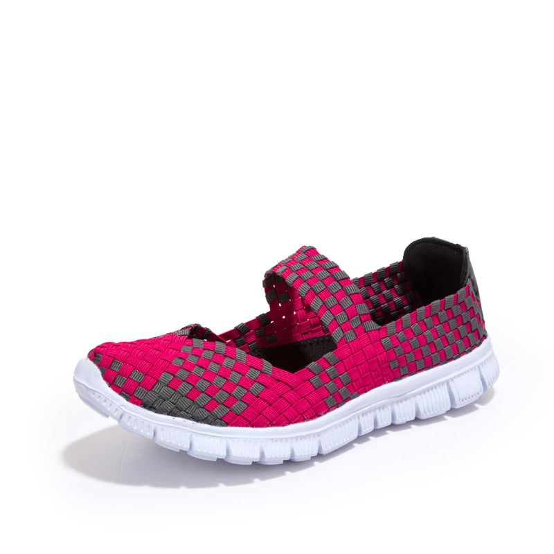 Women's Breathable, Walking, Running, Sport Woven Shoes