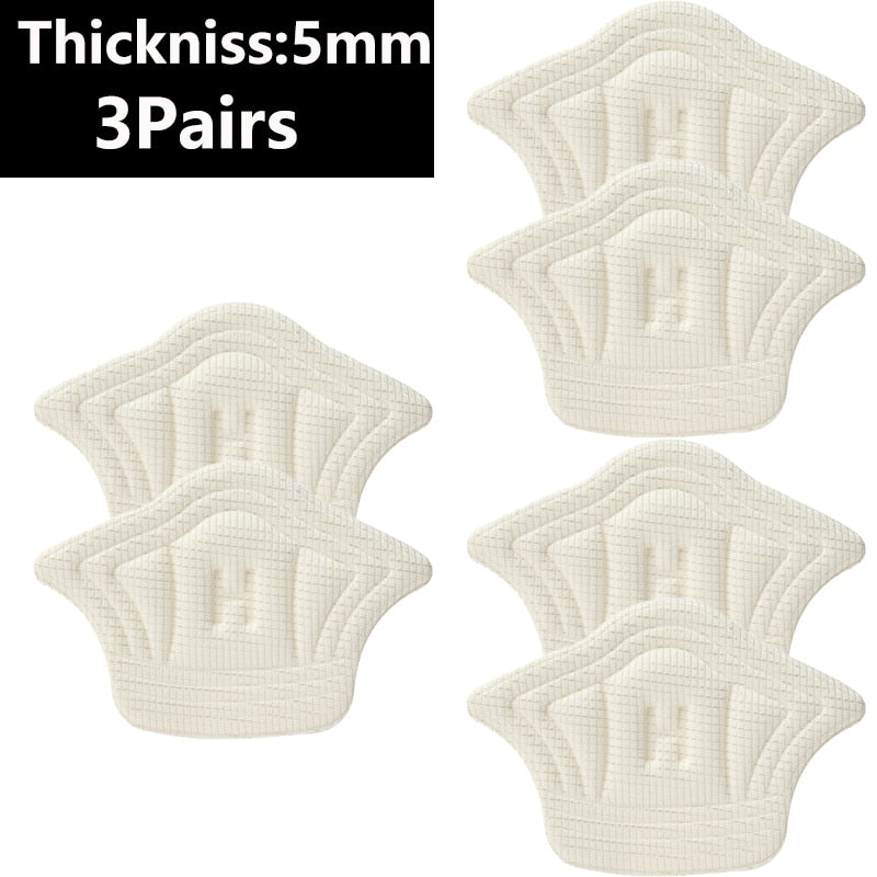 6pcs Sneakers  Heel Protector Shoe Pads, Adjustable Insole Pad