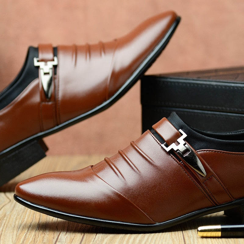 Men's Leather Slip-on Business/Dress Shoes