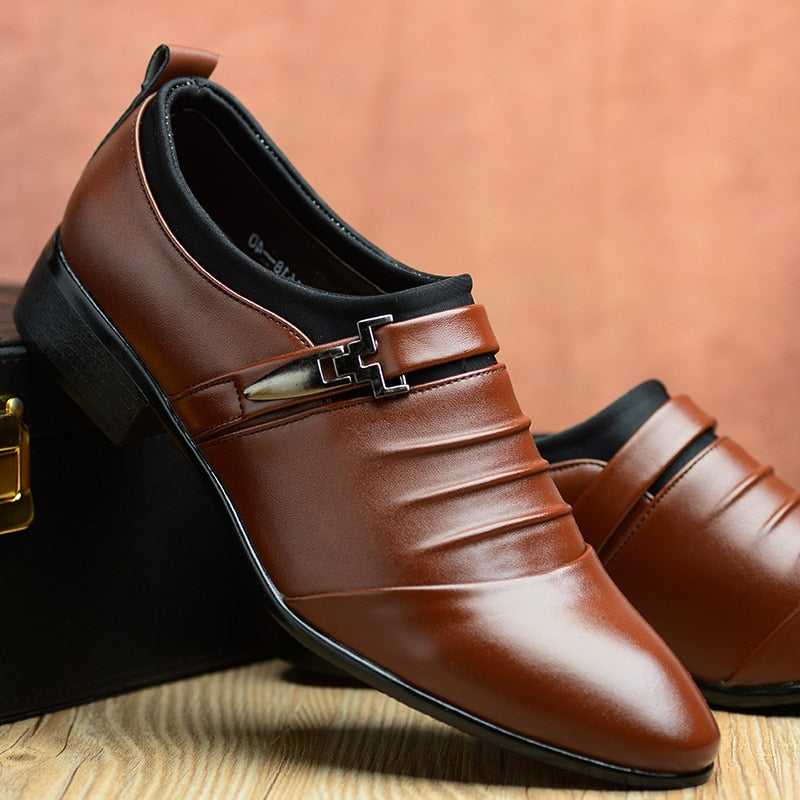 Men's Leather Slip-on Business/Dress Shoes