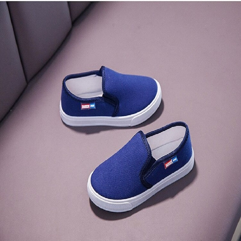 Children Shoes for Boys/Girls. Solid Color Sneakers, Simple, Breathable, Non-slip